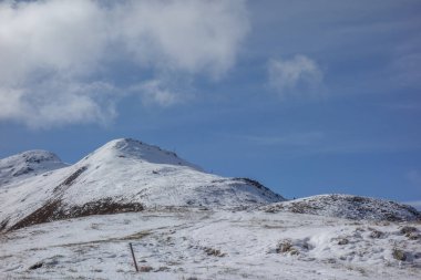İsviçre dağlarında sonbahar.