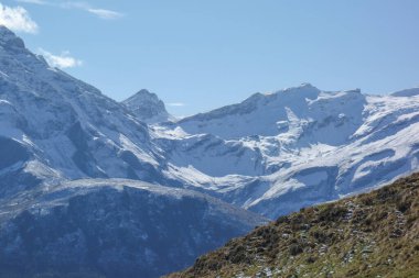 İsviçre dağlarında sonbahar.