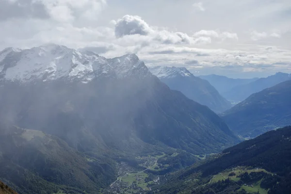 Otoño Montaña Suiza — Foto de Stock