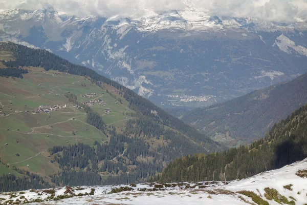 Podzim Horách Švýcarska — Stock fotografie