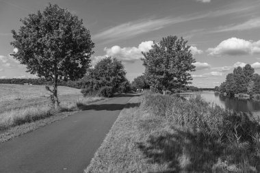 Papenburg Almanya 'daki ems nehrinde.