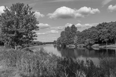 Papenburg Almanya 'daki ems nehrinde.