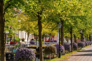 Papenburg Almanya 'daki ems nehrinde.