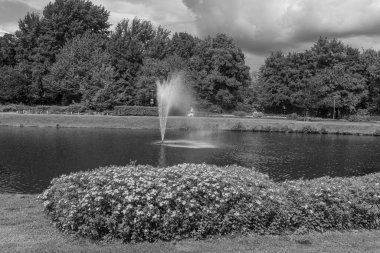 Papenburg Almanya 'daki ems nehrinde.