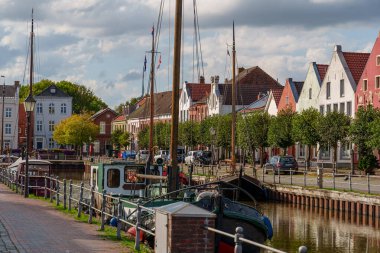 Alman İmparatorluğu 'ndaki Weener şehri.