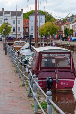 Alman İmparatorluğu 'ndaki Weener şehri.
