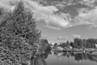 Alman İmparatorluğu 'ndaki Weener şehri.