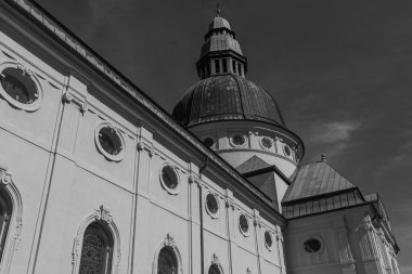 Almanya Emsland 'daki Em Nehri' nde.