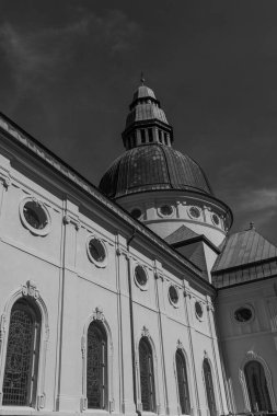 Almanya Emsland 'daki Em Nehri' nde.