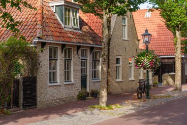 Vlieland Hollanda adasında yaz mevsimi