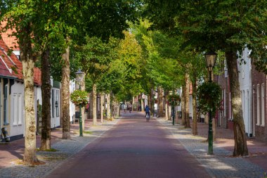 Vlieland Hollanda adasında yaz mevsimi
