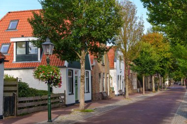 Vlieland Hollanda adasında yaz mevsimi