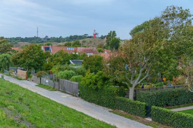 Vlieland Hollanda adasında yaz mevsimi