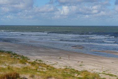 Kuzey Denizi 'ndeki Hollanda adası.