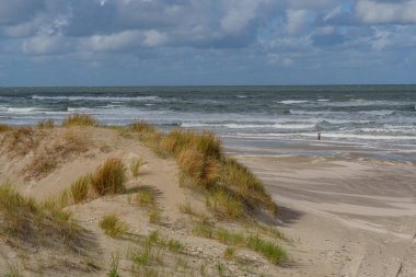Kuzey Denizi 'ndeki Hollanda adası.