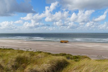 Kuzey Denizi 'ndeki Hollanda adası.