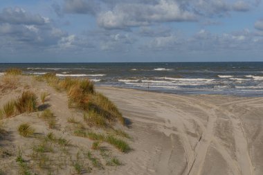 Kuzey Denizi 'ndeki Vlieland Adası