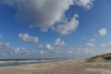 Kuzey Denizi 'ndeki Vlieland Adası