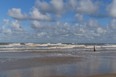 Kuzey Denizi 'ndeki Vlieland Adası