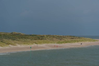 Hollanda 'daki Vlieland Adası.