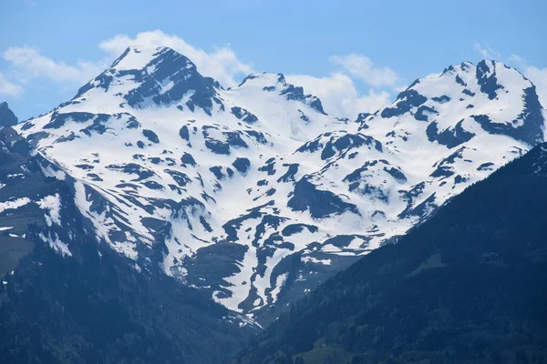 Ausblick Auf Die Wunderschnen Schweizer Alpen Rheintal 2020 — Stock fotografie