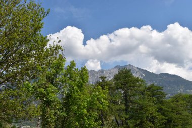 Einzigartige Lihtenştayn 'daki Naturlandschaft