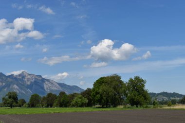 Einzigartige Lihtenştayn 'daki Naturlandschaft