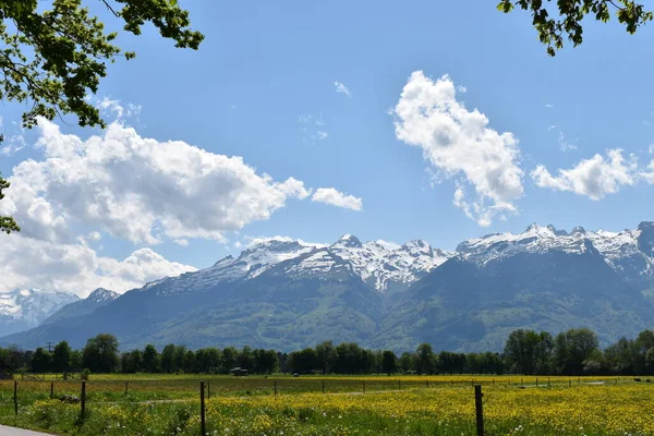 Faszinierende Berglandschaft Liechtenstein — Photo