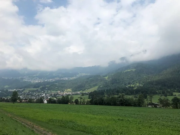 Liechtenstein 'dan fantastik manzara