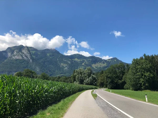 Paisajes Alpinos Montaña Austria Durante Verano 2019 — Foto de Stock