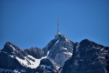 Saentis Dağı zirvesi İsviçre 7.5.2020