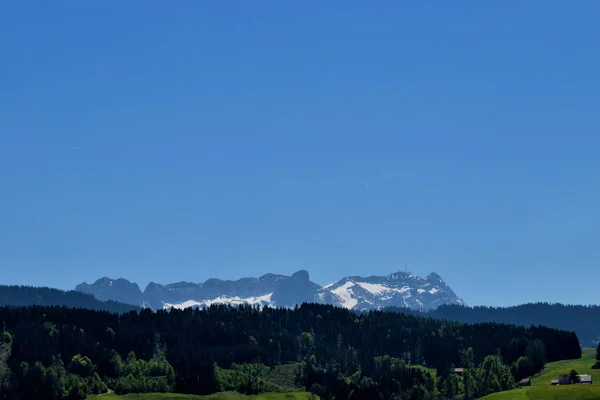 Panorama Montagne Couper Souffle Appenzell Suisse 2020 — Photo