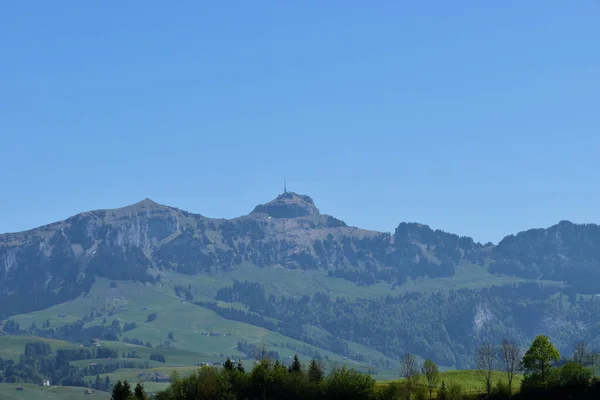 Adembenemend Bergpanorama Appenzell Zwitserland 2020 — Stockfoto