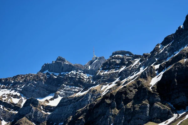 Pico Del Monte Saentis Suiza 2020 —  Fotos de Stock