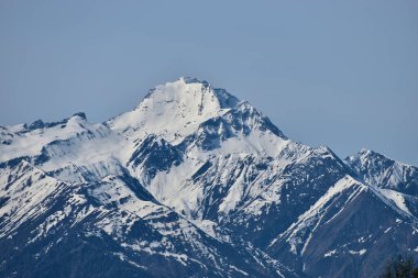 Laax, İsviçre 'den fantastik manzara 8.5.2020