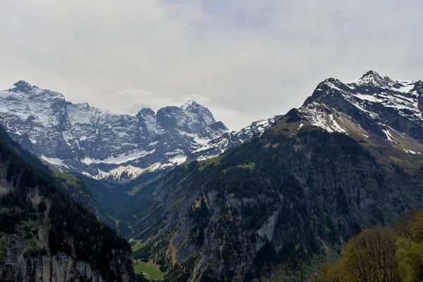 Paysage Montagneux Suisse Travers Col Klausenpass 2020 — Photo