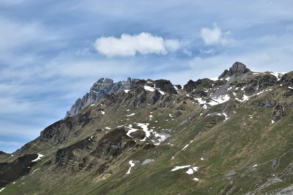Magnifique Panorama Montagne Col Klausenpass Suisse 2020 — Photo