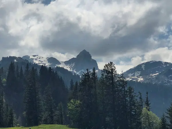 スイスのFlumserbergの高山風景17 2020 — ストック写真