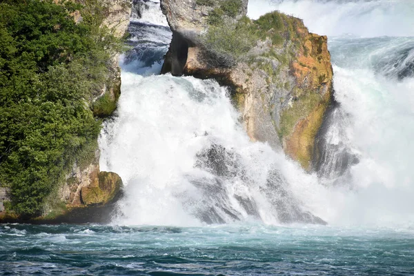 Rhen Faller Schweiz Våren 2020 — Stockfoto