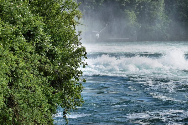 Rheinfälle Der Schweiz Sind Die Höchsten Europa 2020 — Stockfoto