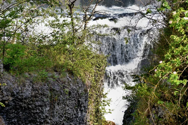 Landschaft Vom Rheinfall Der Schweiz 2020 — Stockfoto