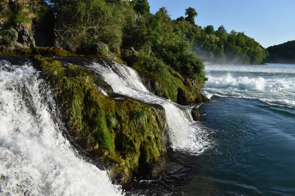 Rheinfall Bei Schaffhausen Der Schweiz 2020 — Stockfoto