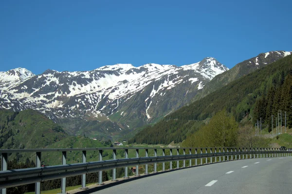 Viagem Oberalppass Suíça 2020 — Fotografia de Stock