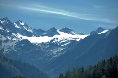 İsviçre, Davos 'a giden Panorama yolu 27.5.2020