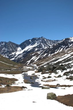 İsviçre 'de Fluelapass 27.5.2020