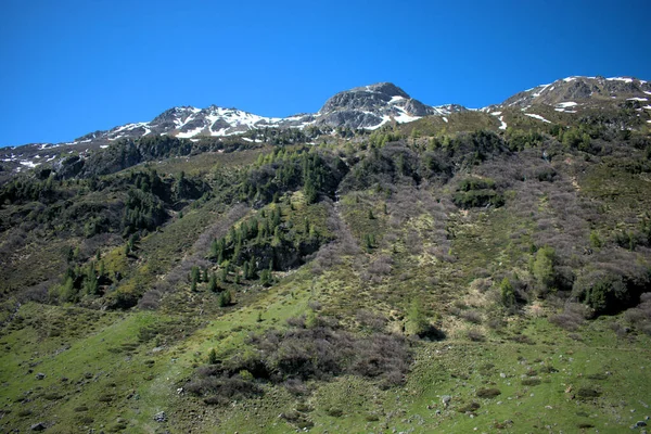 Landschaft Vom Fluelapass Der Schweiz 2020 — Stockfoto