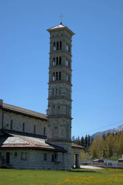 Μικρή Εκκλησία Στο Saint Moritz Στην Ελβετία 2020 — Φωτογραφία Αρχείου