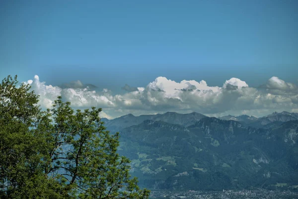 Neuvěřitelná Horská Scenérie Appenzellu Švýcarsku 2020 — Stock fotografie