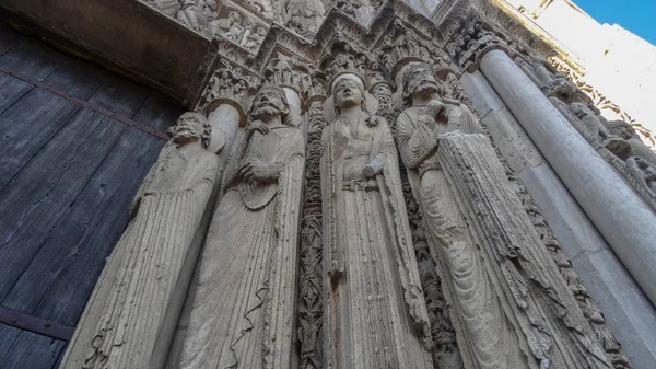 Chartres Niesamowite Miasto Centrum Francja — Zdjęcie stockowe