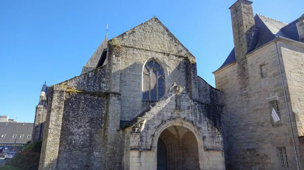 Quimper Είναι Όμορφη Πόλη Της Γαλλίας Περιοχής Bretagne — Φωτογραφία Αρχείου